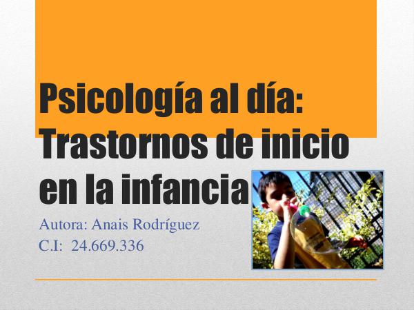 Psicología al día, Anais Rodriguez Psicologia al dia ANAIS RODRIGUEZ