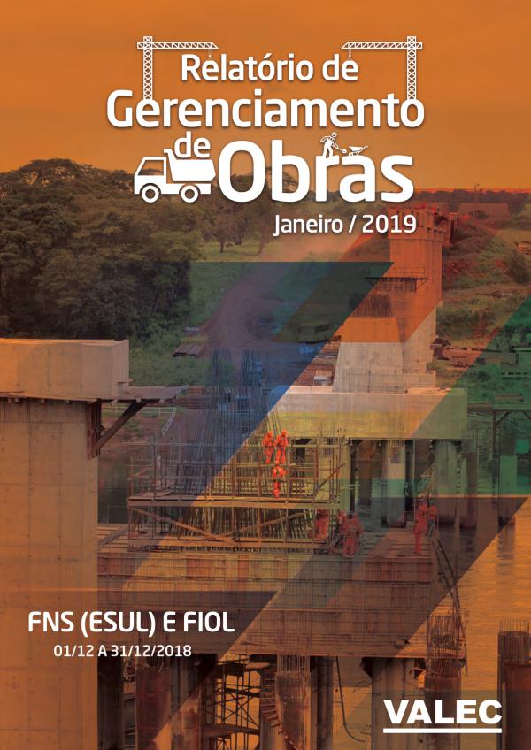 Relatório Gerencial de Obras 2019 relatorio de obras 01-2019_publicar