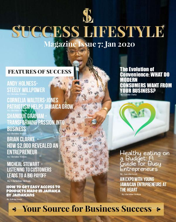 Success Lifestyle Magazine Issue 7 - January 2020