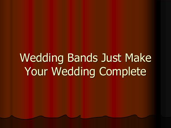 Main Event Music Wedding Bands Just Make Your Wedding Complete