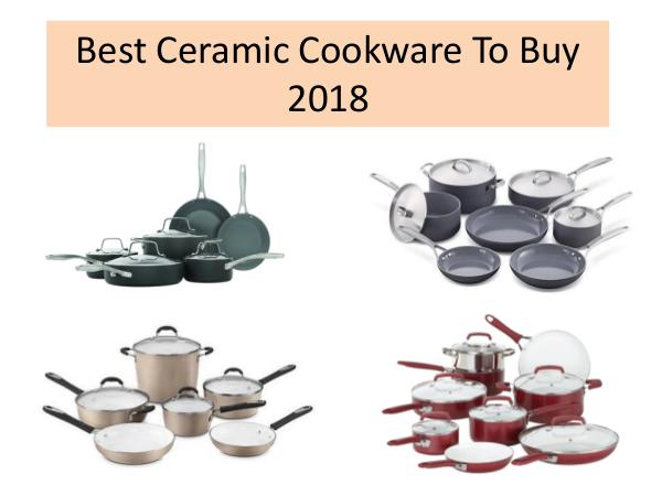 Best Ceramic Cookware Reviews 2018: 10 Top Expert