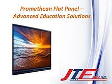 Promethean Flat Panel - Advanced Education Solutions 