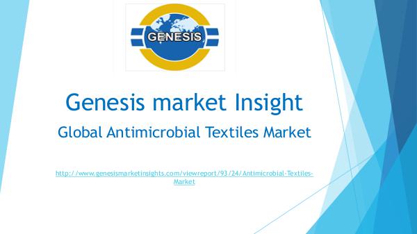 Antimicrobial Textiles Market