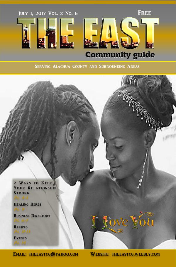 The East Community Guide - Gainesville, FL The East July 2017