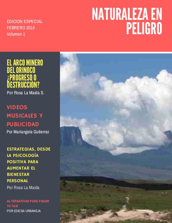 Naturaleza en Peligro Volumen 1. Ediciòn Especial