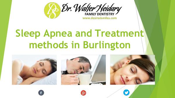 Sleep Apnea and Treatment in Burlington Sleep Apnea and Its Treatment in Burlington