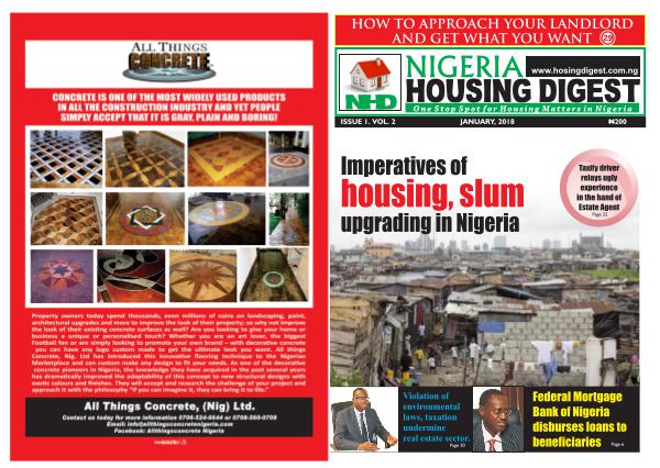 Nigeria Housing Digest NHD amended pdf