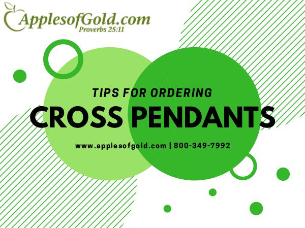 Apples Of Gold Jewelry Tips For Ordering Gold Cross Pendants