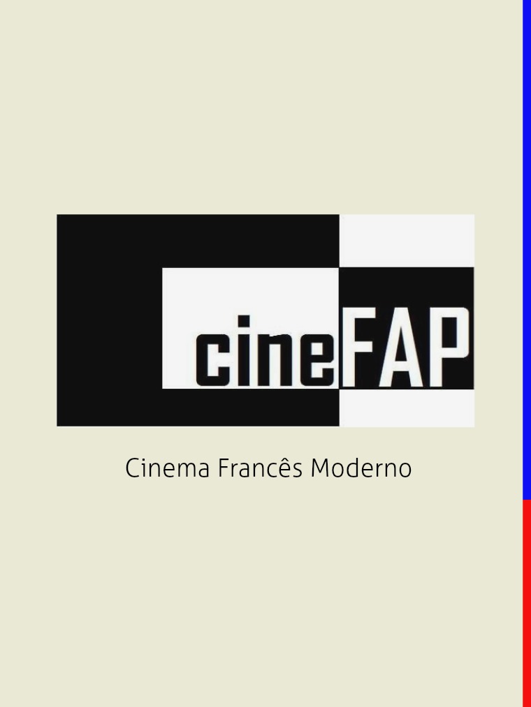 Catálogo Cine FAP Cinema Francês Moderno