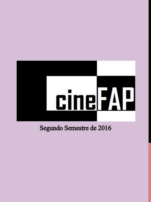 Catálogo Cine FAP Segundo Semestre de 2016