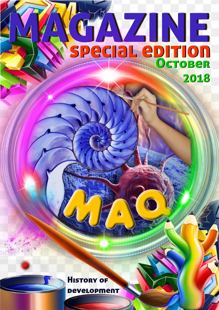 The magazine MAQ October 2018 special edition