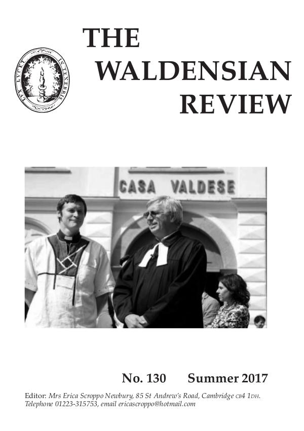 Waldensian Review No 130 Summer 2017