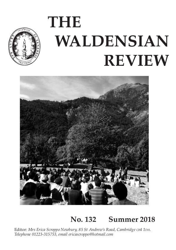 Waldensian Review No 132 Summer 2018