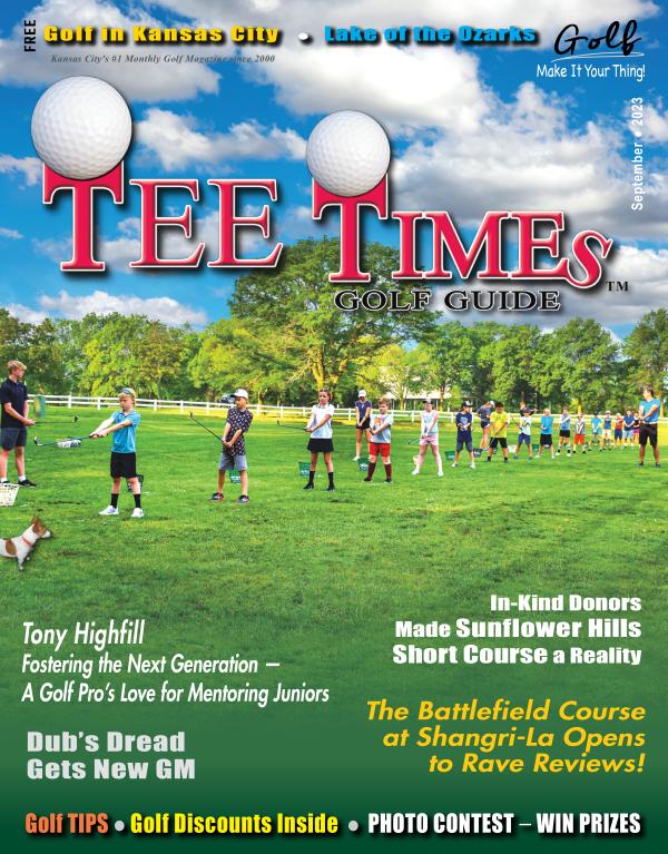 TEE TIMES GOLF GUIDE Magazine September-2023