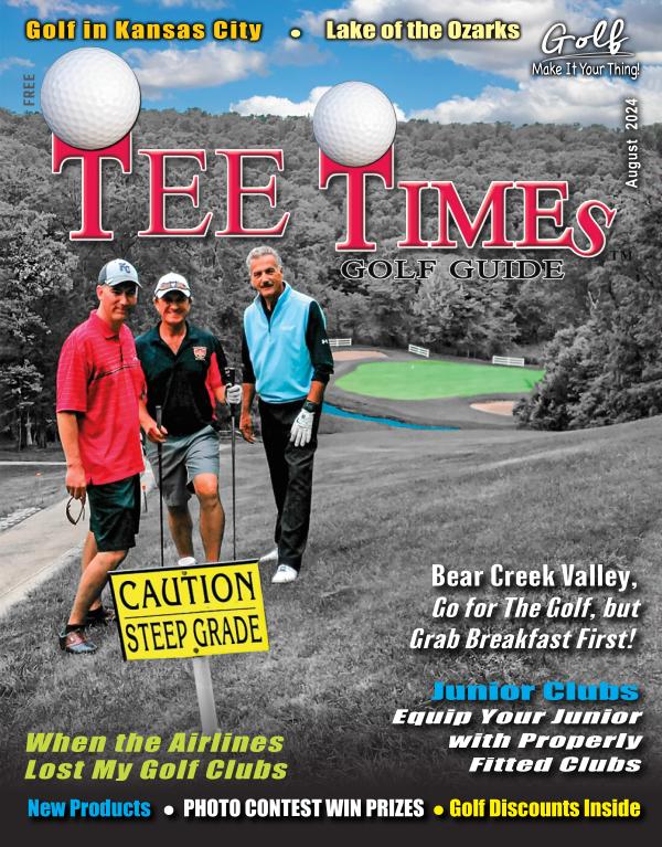 TEE TIMES GOLF GUIDE Magazine August 2024