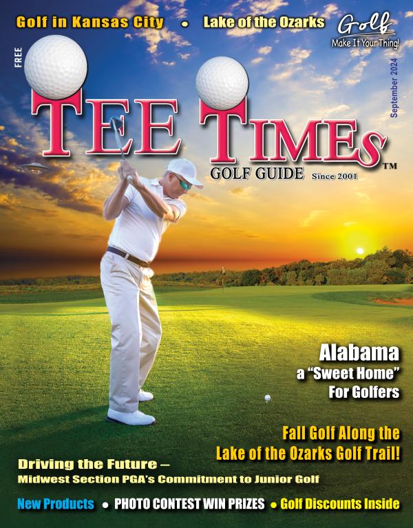 TEE TIMES GOLF GUIDE Magazine September 2024