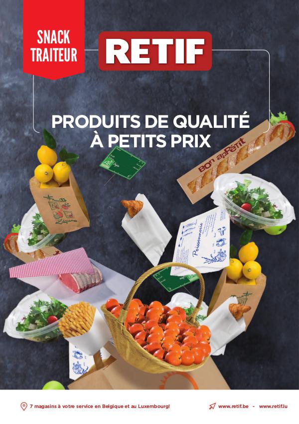 RETIF Belgium Snack & traiteur 2018
