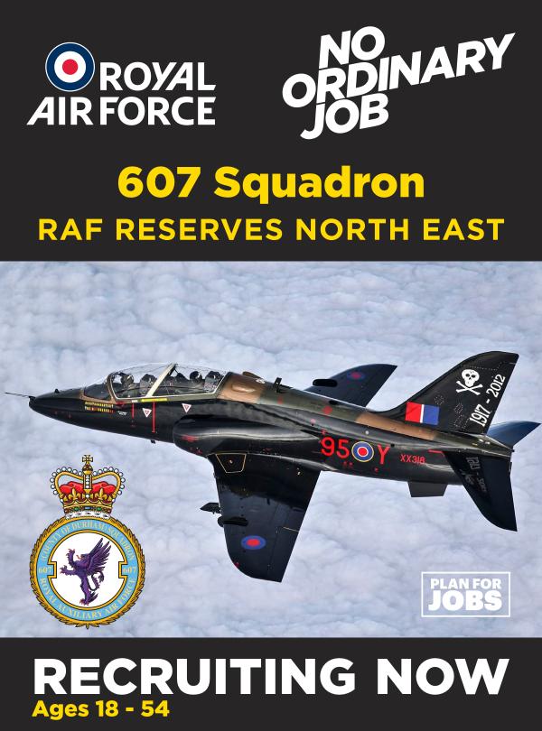 607 Sqn RAF Reserves North East