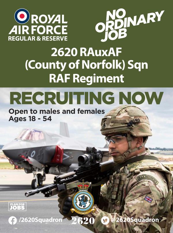 2620 RAuxAF (County of Norfolk) Sqn RAF Regiment