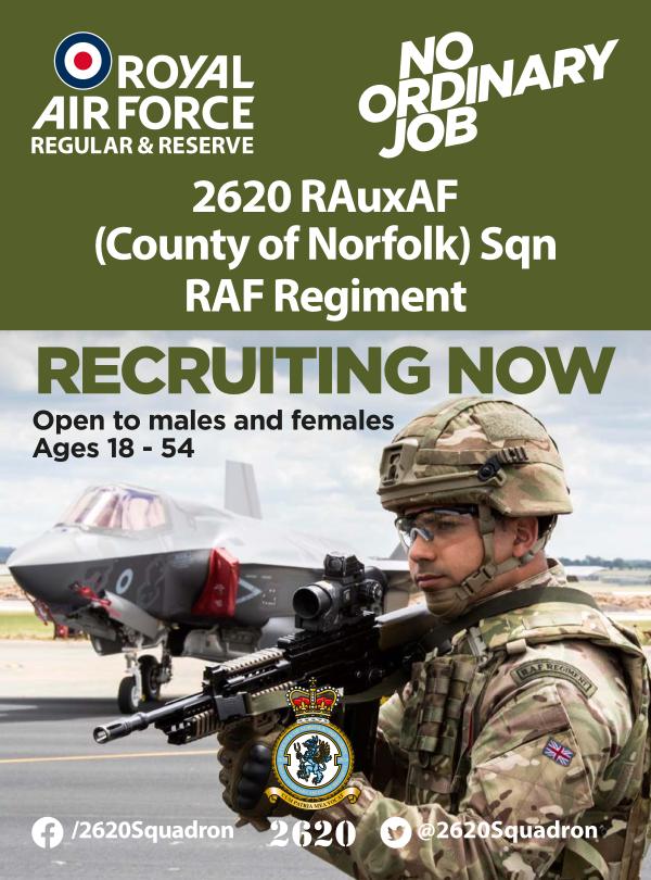 2620 RAuxAF (County of Norfolk) Sqn RAF Regiment