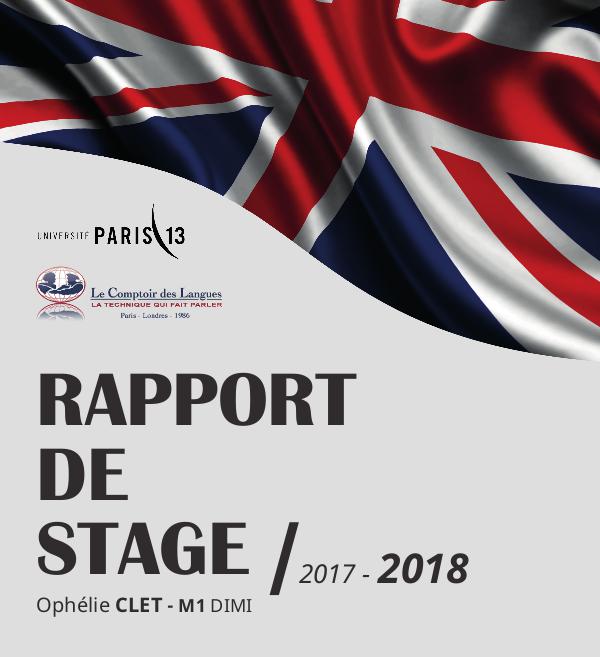 Etude - Rapports Rapport-de-Stage-CDL-2018