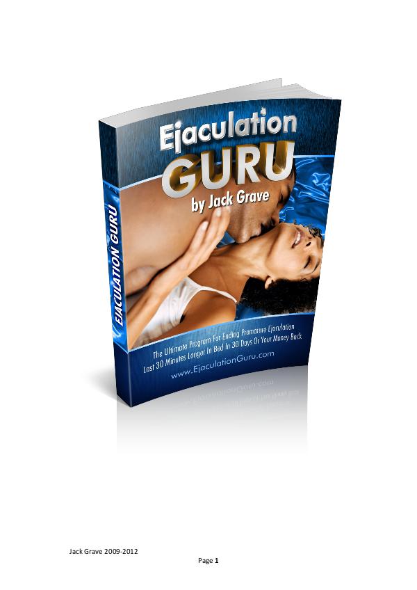 Get Ejaculation Guru Review PDF eBook Book Free