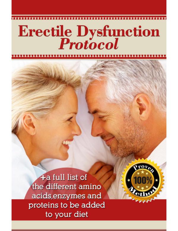 Get Erectile Dysfunction Protocol Review PDF eBook
