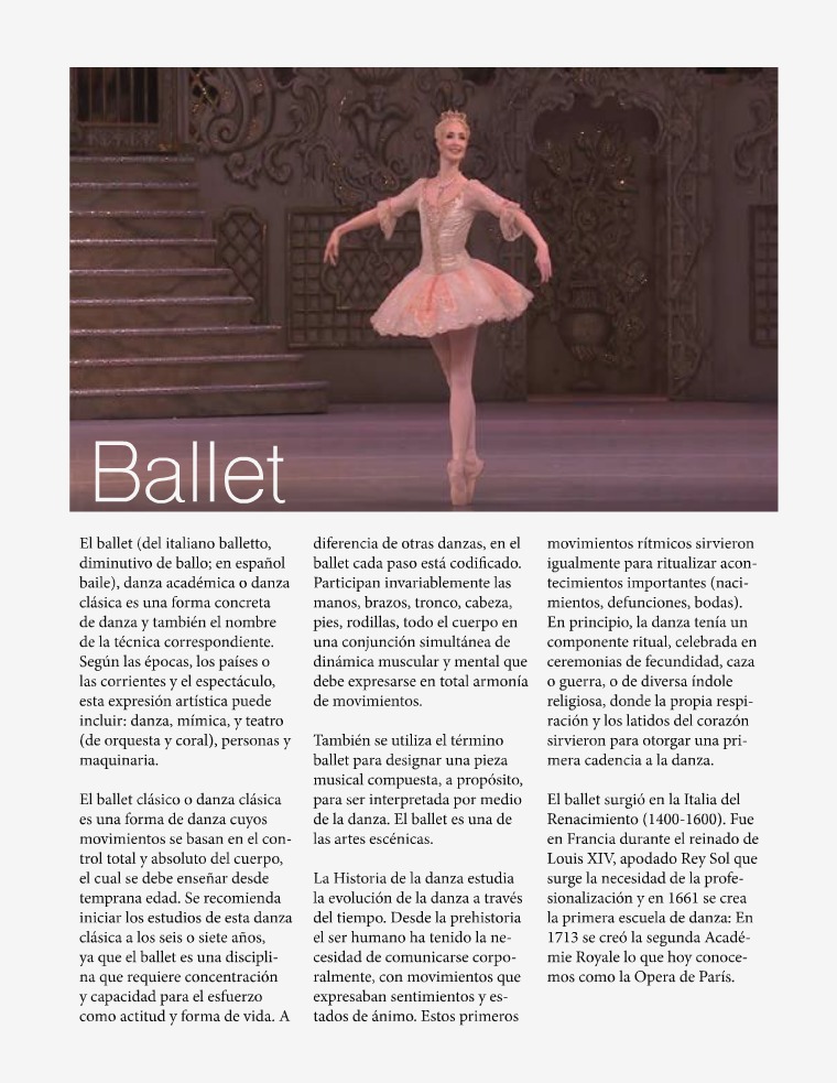 Ballet tarea ballet