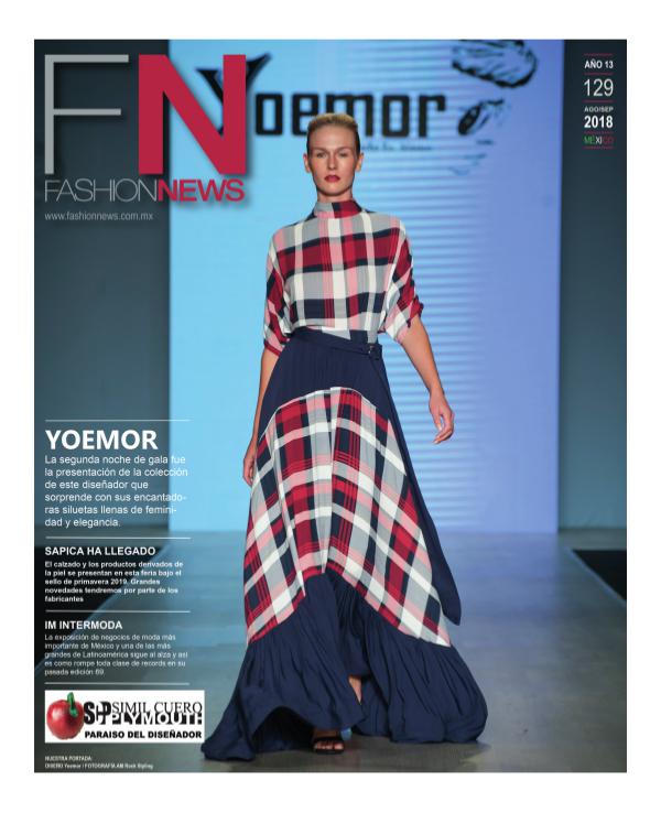 FN Fashion News 129 Septiembre FASHION NEWS_129_ AGOSTO_FINAL