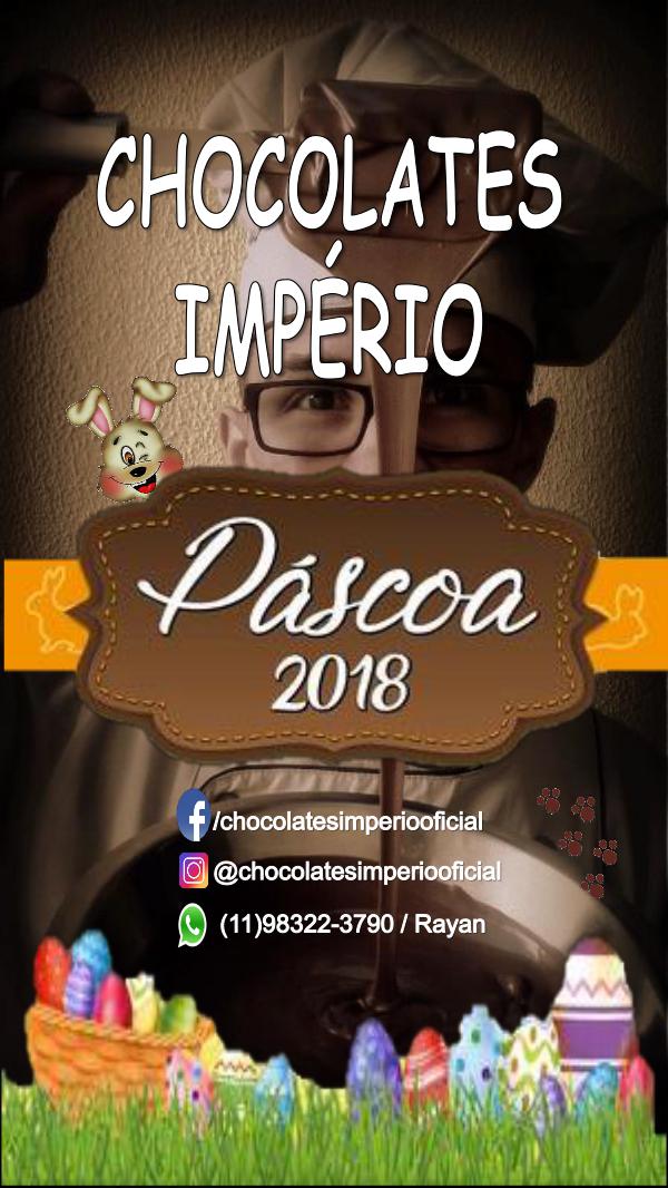 PÁSCOA 2018 CHOCOLATES IMPÉRIO Catálogo Páscoa 2018