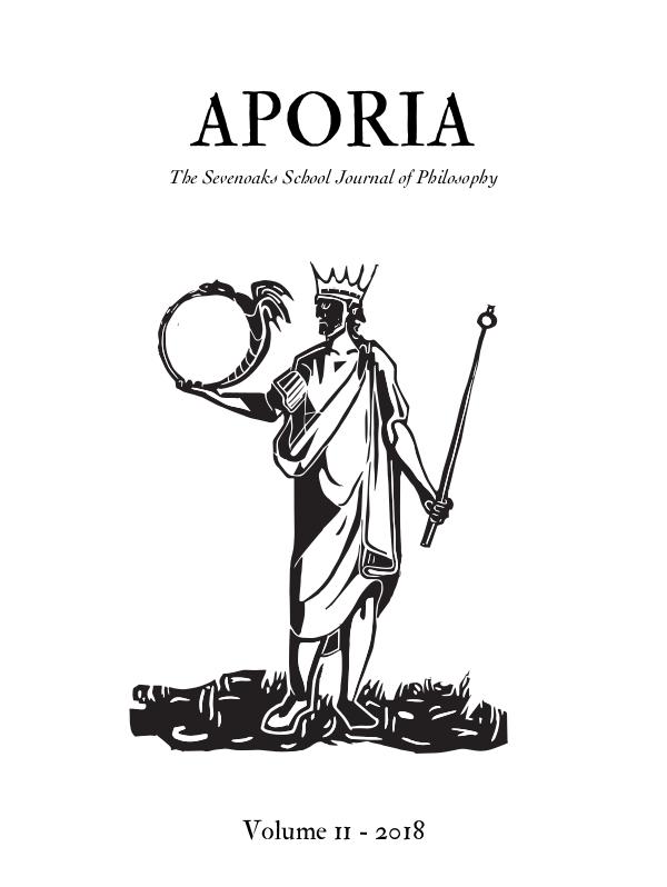 The Sevenoaks School Journal of Philosophy - Volume Two APORIAii_digitalversion - Volume 2