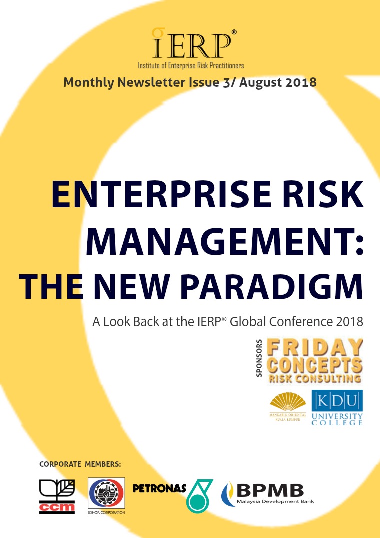 IERP® Monthly Newsletter Issue 3/ August 2018