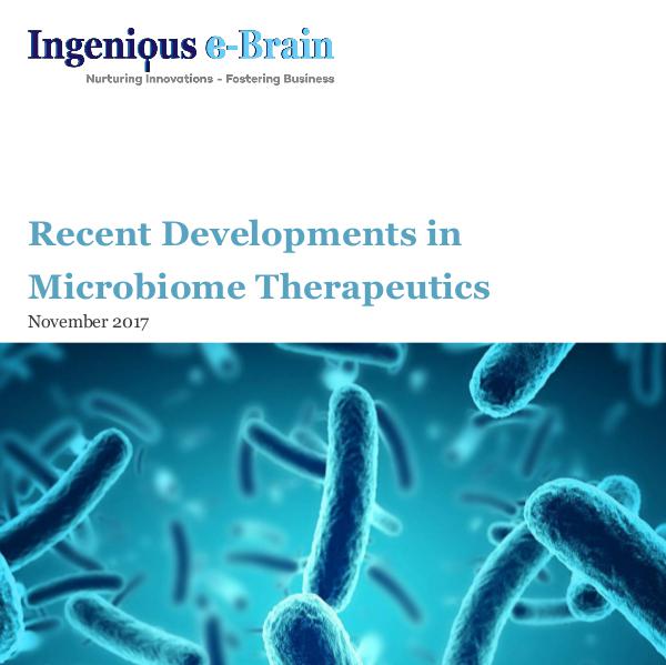 Recent Developments in Microbiome Therapeutics Recent-Developments-in-Microbiome-Therapeutics-Nov