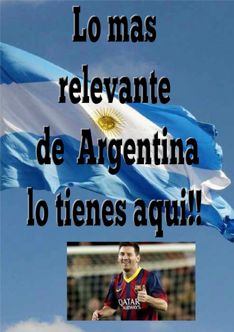 ¡Lo mejor de Argentina! Es una revista emocionante