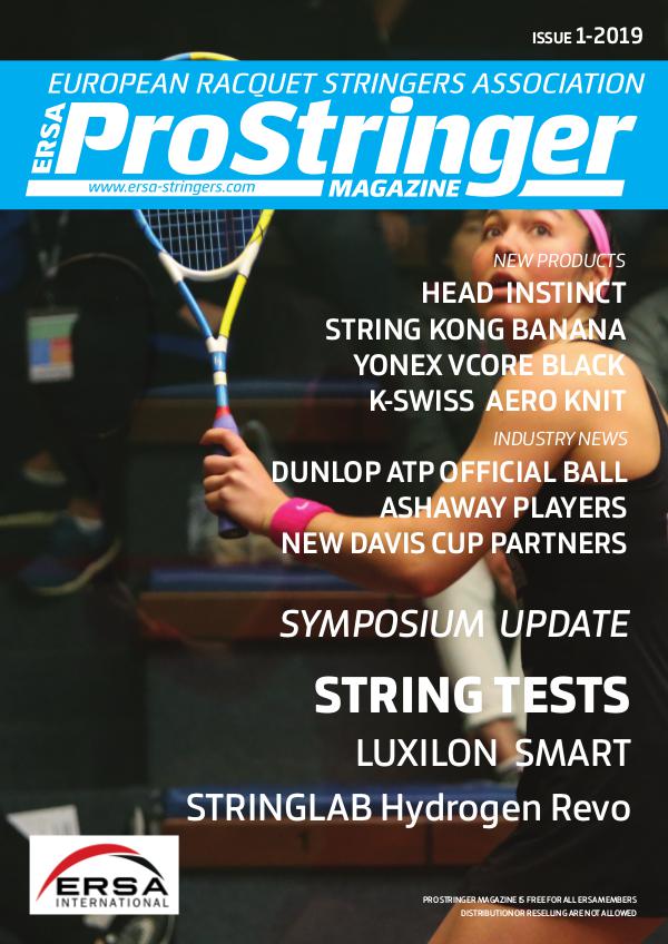 ERSA Pro Stringer Magazine 1 - 2019 prostringer 1-2019 web