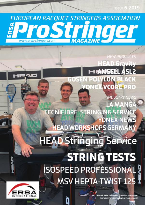 ERSA Pro Stringer Magazine 6 - 2019 prostringer 6-2019