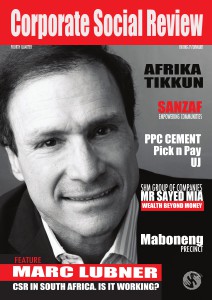 Corporate Social Review Magazine 3rd & 4th QUARTER 2012