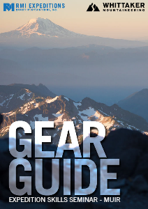 RMI and Whittaker Mountaineering Gear Guides Expedition Skills Seminar - Muir