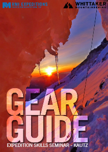 RMI and Whittaker Mountaineering Gear Guides Expedition Skills Seminar - Kautz