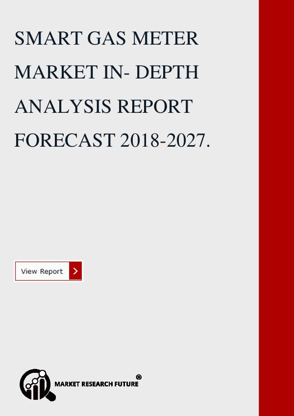 Smart Gas Meter In Depth Analysis Report 2018