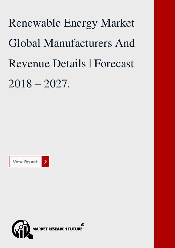 Market research Future Renewable Energy Market_PDF