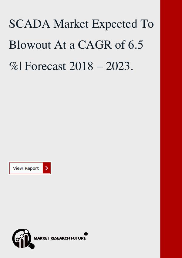 Market research Future SCADA Market Expected To Blowout At a CAGR of 6.5