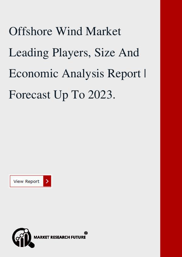 Market research Future Offshore Wind Market Leading Players, Share Report