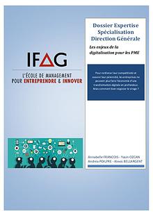 IFAG PARIS - Dossier spé DG - Groupe 3