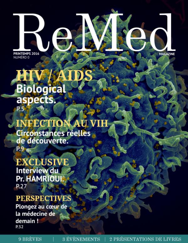 ReMed 2016 ReMed Magazine N°0 - HIV/AIDS
