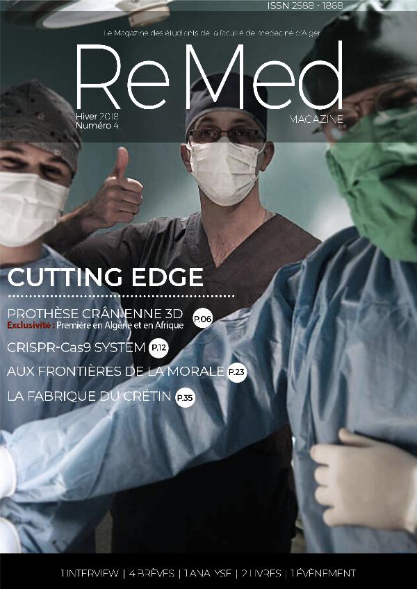 ReMed 2018 ReMed Magazine N°4 - Cutting Edge