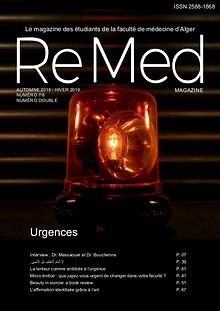 ReMed 2019 Urgences