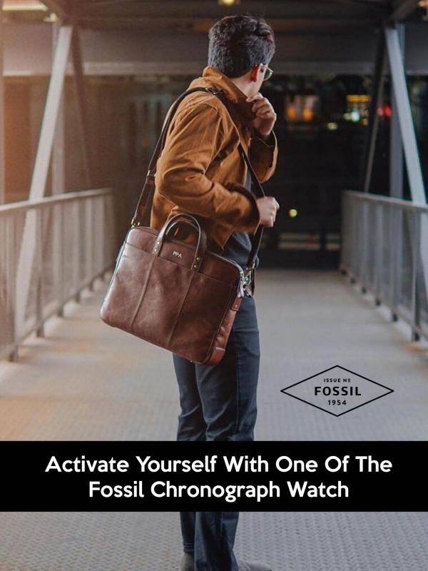 Activate Yourself with One of the Fossil Chronograph Watch Activate Yourself with One of the Fossil Chronogra