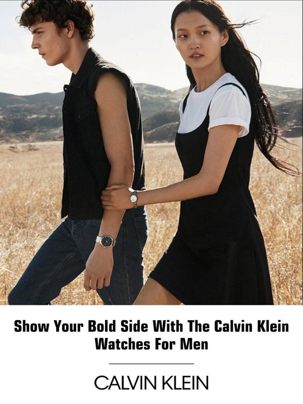 Show Your Bold Side with the Calvin Klein Watches for Men Show Your Bold Side with the Calvin Klein Watches