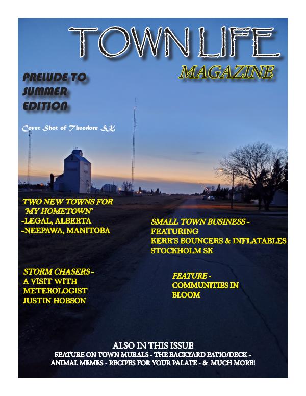 Town Life Magazine Prelude to Summer Edition